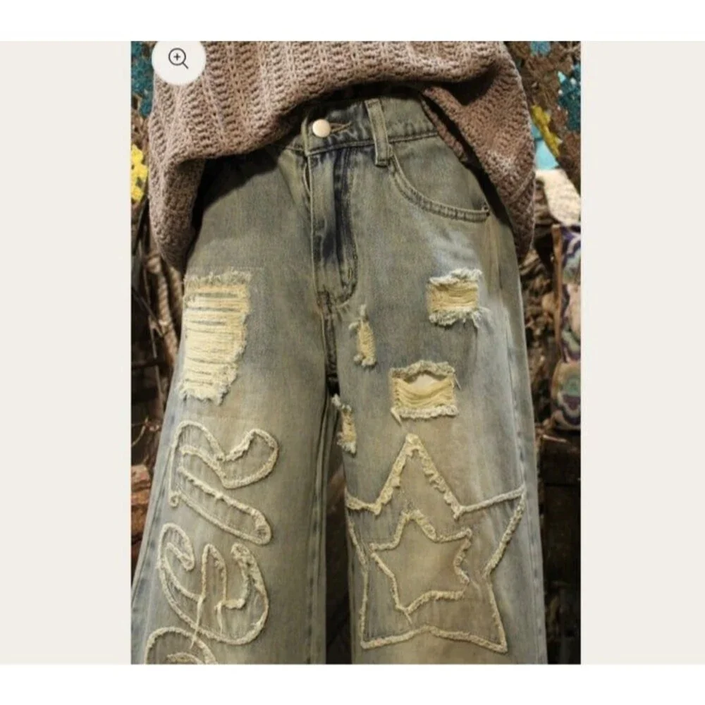 Super star jeans OLI & HALI jeans OH! Jeans baggie relaxed Medium 6-8 cotton